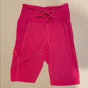 YEAR OF OURS pink biker shorts